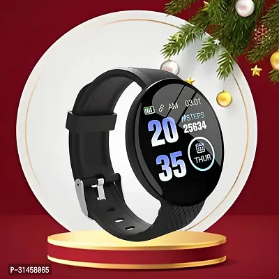 FY-361 D18 Smart Watch with Heart Rate Monitor Sleep Monitor, Call, Message, Round Dial for Men/Women-thumb0