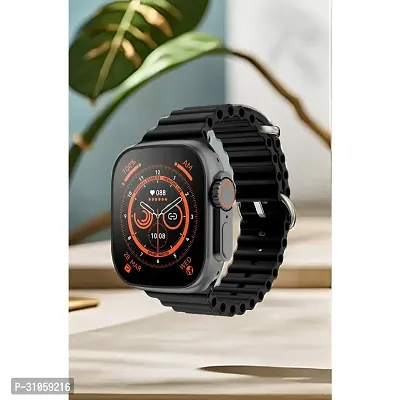 S8 Ultra Smart Watch with Dual Strap Full Screen Waterproof Touch Display Bluetooth Calling Compatible with All Android  iOS-thumb0