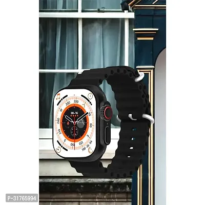 WS-200S8 Ultra Smart Watch with Dual Strap Full Screen Waterproof Touch Display Bluetooth Calling Compatible with All Android  iOS-thumb0