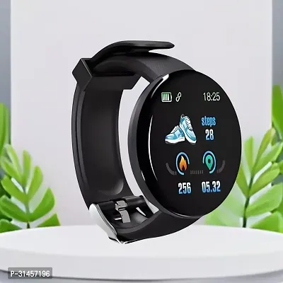 RW-3 D18 Smart Watch with Heart Rate Monitor Sleep Monitor, Call, Message, Round Dial for Men/Women