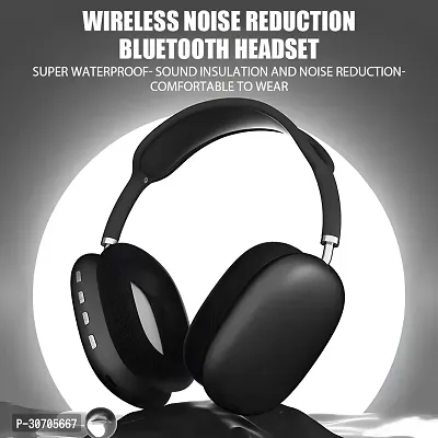 GN-74 P9 Wireless Headset with Bluetooth 5.1 Over Ear Stereo Headphones with Noise Cancelling Mic  (Assorted color-Pack of 1)-thumb5