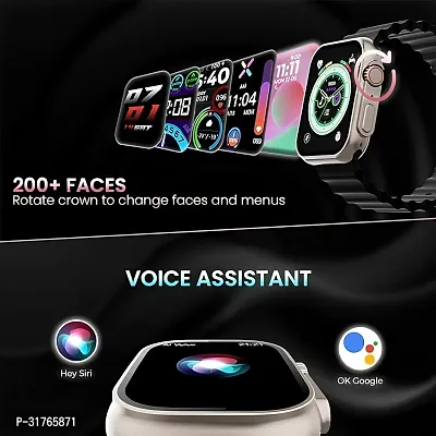 KG-590S8 Ultra Smart Watch with Dual Strap Full Screen Waterproof Touch Display Bluetooth Calling Compatible with All Android  iOS-thumb3