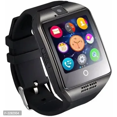 Q18 Android Compatible Bluetooth Smart Watch and Sim Card Support-thumb0