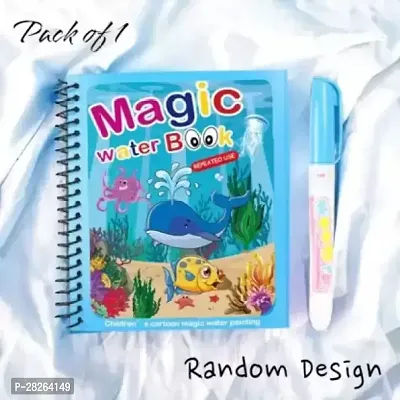 Reusable Magic Water With Pen For Kids 1 Piece