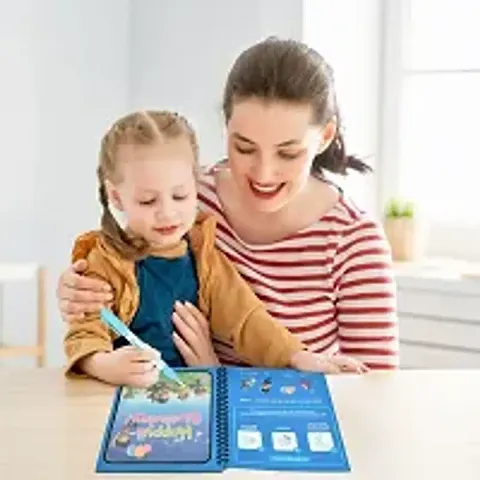 Water Magic Book With Magic Pen For Kid