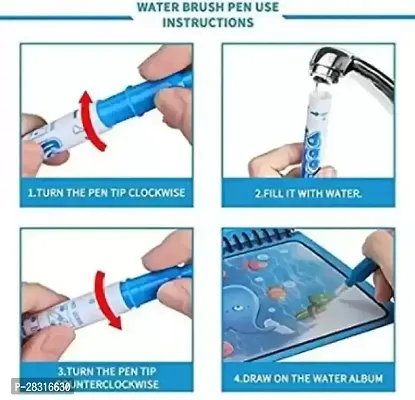 Magic Water Book for Painting Children's Cartoon Images with Water Penfor Painting Children's Cartoon Images with Water Pen-thumb4