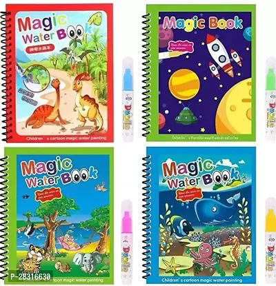 Magic Water Book for Painting Children's Cartoon Images with Water Penfor Painting Children's Cartoon Images with Water Pen-thumb5