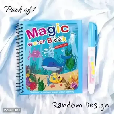 Shriyaben Creations Kids Reusable Magic Water Coloring Books set of 1-thumb4