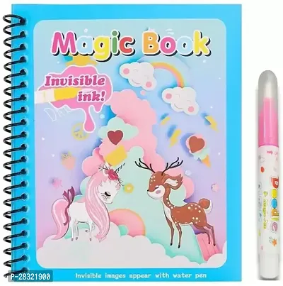 Magic Water Book Coloring Book with Pen Combo for Kid-thumb4