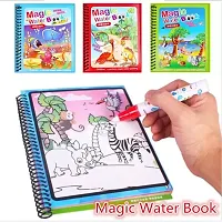 Magic Book Water Quick Dry Book Water Book with Magic Pen Cartoon Series-thumb2