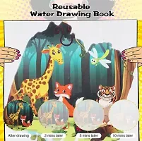 Magic Water Book Water Coloring Book with Magic Pen for Kid-thumb1