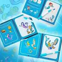 Water Magic Book Magic Doodle Pen Educational Colouring Drawing Book For Kids-thumb1