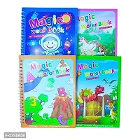 Magic Water Quick Dry Book for Water Coloring with Magic Pen Painting-thumb1