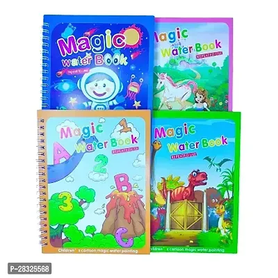 Magic Water Quick Dry Book for Water Coloring with Magic Pen Painting-thumb2