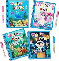 Giftiya Colourful Magic Water Drawing Book Writing Doodle Book With Magic Pen Art-thumb1