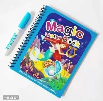 Water Magic Coloring Book with Doodle Pen for Kids-thumb0