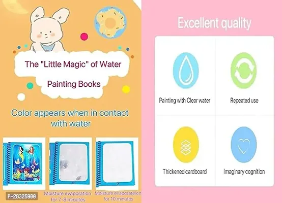 Water Magic Coloring Book with Doodle Pen for Kids-thumb2