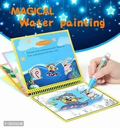 Water Magic Coloring Book with Doodle Pen for Kid-thumb3