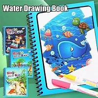 Water Magic Coloring Book with Doodle Pen for Kid-thumb2