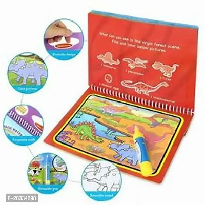 Water Magic Coloring Book with Doodle Pen for Kid-thumb5
