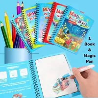 Water Magic Coloring Book with Doodle Pen for Kid-thumb2