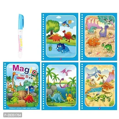 Water Magic Coloring Book with Doodle Pen for Kid-thumb4