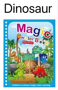 Magic Book Water Quick Dry Book Water Book with Magic Pen Cartoon Series-thumb2