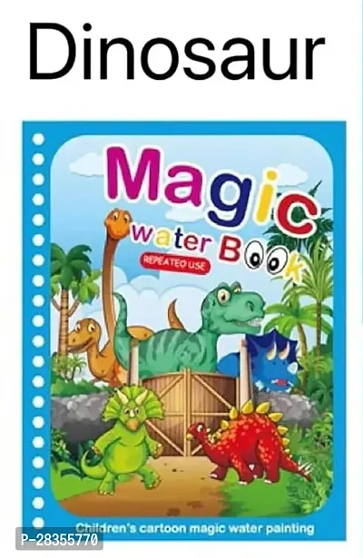 Magic Book Water Quick Dry Book Water Book with Magic Pen Cartoon Series-thumb3