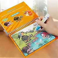 Water Magic Book Magic Doodle Pen Educational Colouring Drawing Book For Kids-thumb2