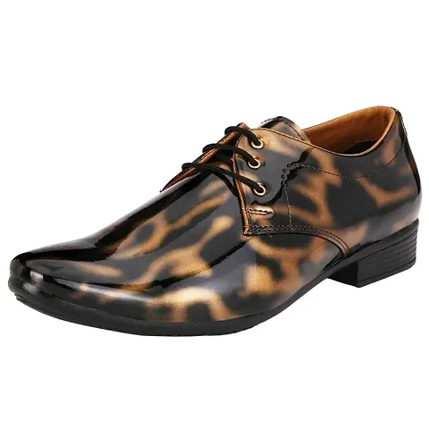 Classy Solid Formal Shoes with Sunglass for Men