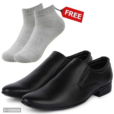 Vitoria Stylish Formal Shoes For Men And Boys With Free Socks