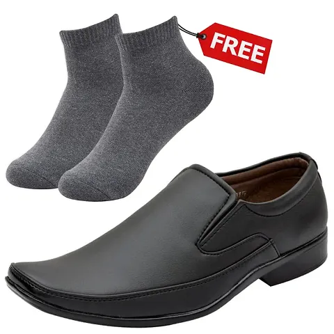 Vitoria Stylish Formal Shoes For Men And Boys With Free Socks