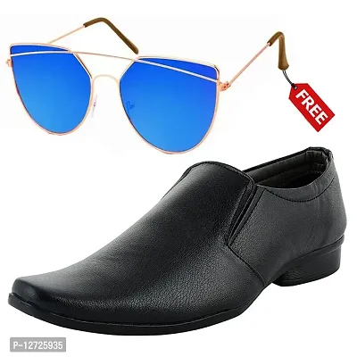 Vitoria Stylish Formal Shoes For Men And Boys With Free Unisex Sunglasses