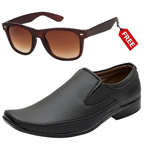 Trendy Formal Shoes And Sunglasses For Men