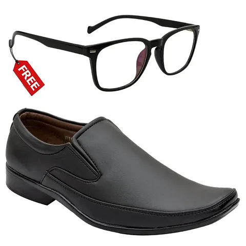 Vitoria Stylish Formal Shoes For Men And Boys With Free Unisex Sunglasses