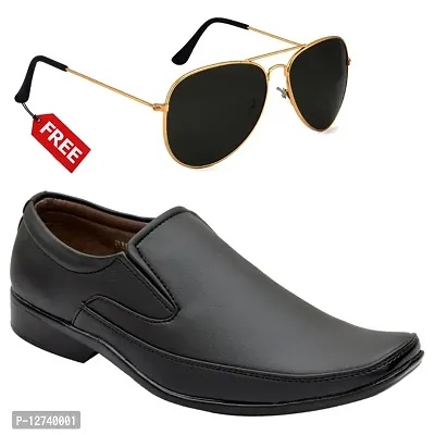 Vitoria Stylish Formal Shoes For Men And Boys With Free Unisex Sunglasses