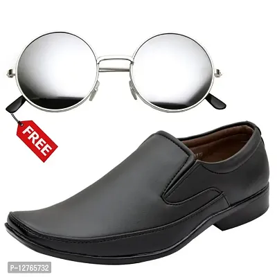 Vitoria Stylish Formal Shoes For Men And Boys With Free Unisex Sunglasses