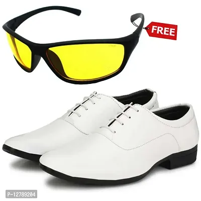 Vitoria Stylish Formal Shoes For Men And Boys With Free Unisex Sunglasses