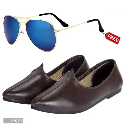 Vitoria Classic  Fashionable Men Jutti With Free Unisex Sunglasses