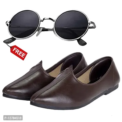 Vitoria Classic  Fashionable Men Jutti With Free Unisex Sunglasses