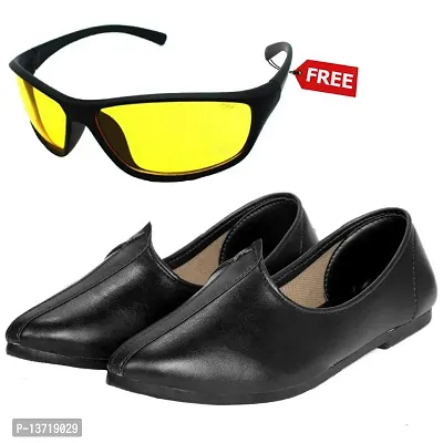 Vitoria Classic  Fashionable Men Jutti With Free Unisex Sunglasses-thumb0