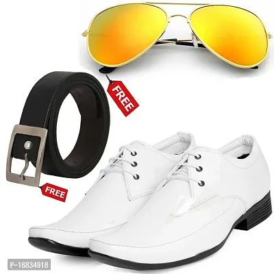 Vitoria Stylish Menrsquo;s Formal Shoes With Free Belt  Unisex Sunglasses