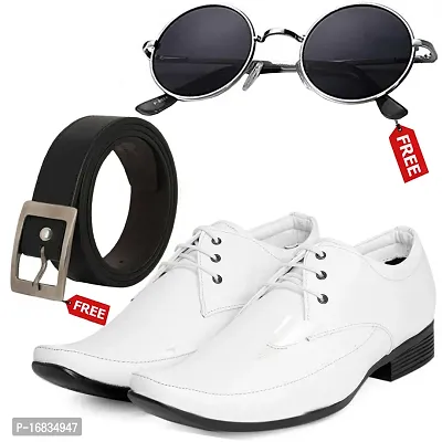 Vitoria Stylish Menrsquo;s Formal Shoes With Free Belt  Unisex Sunglasses