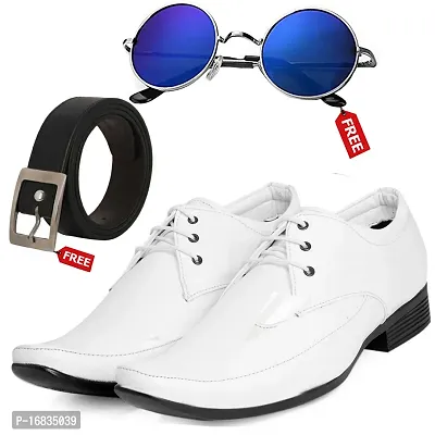 Vitoria Stylish Menrsquo;s Formal Shoes With Free Belt  Unisex Sunglasses