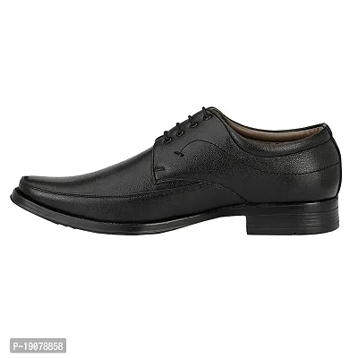 Vitoria Men's Synthetic Leather Lace-Up Formal Shoes for Men's and Boys/Office Black Shoes/Suit Shoes/Dress Shoes/Party Shoes-thumb5