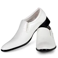 Vitoria Men's Synthetic Leather Formal Shoes for Men's and Boys/WhiteShoes/Suit Shoes/Dress Shoes/Party Shoes-thumb1