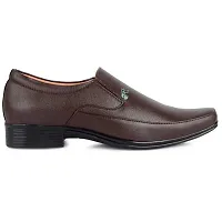 Vitoria Men's Synthetic Leather Formal Shoes for Men's and Boys/Brown Shoes/Suit Shoes/Dress Shoes/Party Shoes-thumb3