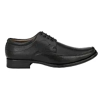 Vitoria Men's Synthetic Leather Lace-Up Formal Shoes for Men's and Boys/Black Shoes/Suit Shoes/Dress Shoes/Party Shoes With Free Sunglasses And Free Socks Combo Pack-thumb1