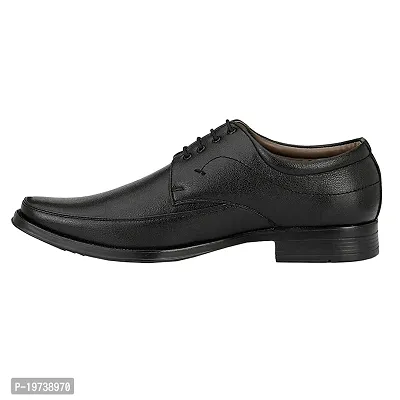 Vitoria Men's Synthetic Leather Lace-Up Formal Shoes for Men's and Boys/Black Shoes/Suit Shoes/Dress Shoes/Party Shoes With Free Sunglasses And Free Socks Combo Pack-thumb4