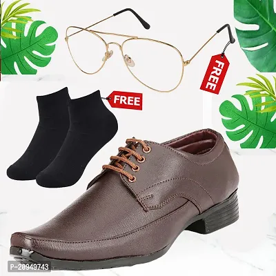 Buy Vitoria Men s Synthetic Leather Lace up Formal Shoes For Men s And Boys black Shoes suit Shoes dress Shoes party Shoes With Free Sunglasses And Free Socks Combo Pack Online In India At Discounted ...